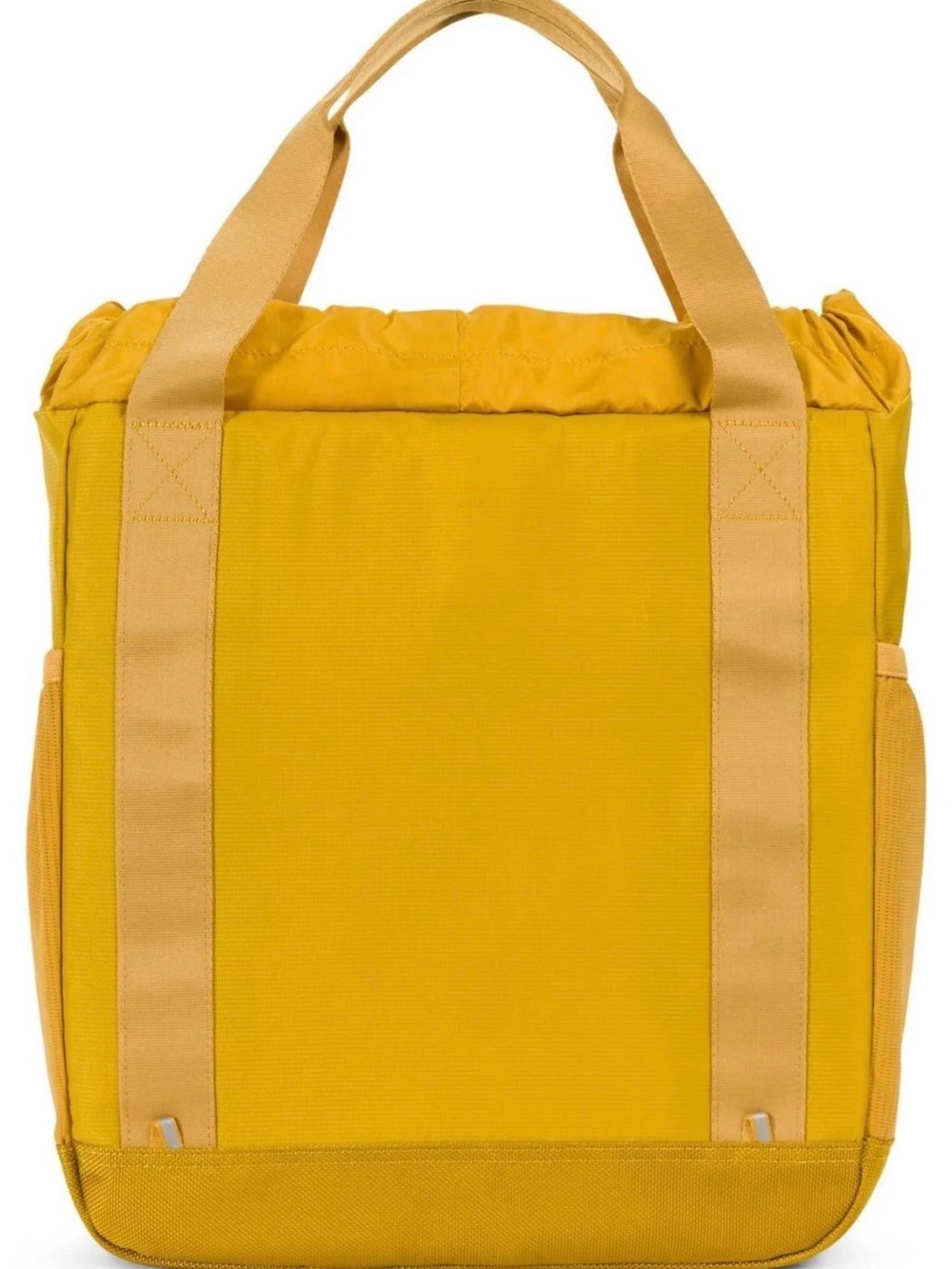 Rare Herschel Supply Co. Barnes Trail Tote In Yellow Mustard Water Resistant - Picture 2 of 15